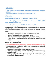 Câu hỏi ôn tập Môn Kinh tế chính trị Mác-Lenin | Đại học Bách Khoa Hà Nội