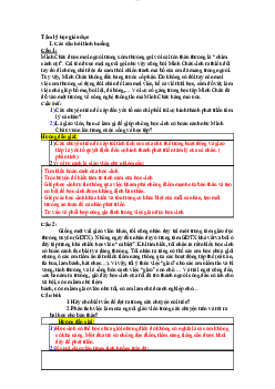 Các câu hỏi tình huống trong tâm lý học | môn Tâm Lý học giáo dục | Đại học Sư Phạm Hà Nội