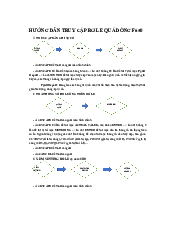 Hướng dẫn truy cập rơ le dòng F650 - Bảo vệ Rơ le  | Trường đại học Điện Lực