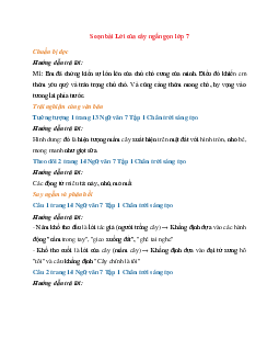 Soạn bài Lời của cây ngắn gọn | Ngữ Văn 7 Chân Trời Sáng Tạo tập 1