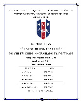 Xu hướng phát triển  ngành tài chính - ngân hàng tại việt nam | Tiểu luận môn Tài chính ngân hàng- Trường Đại học Lao động - Xã hội