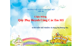 Giáo án điện tử Tiếng việt 1 bài 1 Chân trời sáng tạo: Học vần: A, a