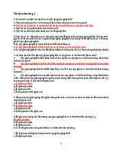Trắc nghiệm ôn tập về quy phạm pháp luật | Đại học Kinh tế kỹ thuật công nghiệp
