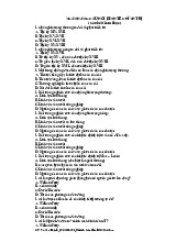 Tài liệu ôn tập về Chủ nghĩa trọng thương và trọng nông | Kinh tế chính trị Mác - Lênin | Đại học Tôn Đức Thắng