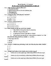 LT Vi sinh: Kiến Thức Căn Bản về Vi Khuẩn và Virus trong Thực Hành | Đại học Văn Lang