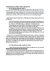 Tư tưởng Hồ Chí Minh về đoàn kết quốc tế - Tư tưởng Hồ Chí Minh | Học viện Thanh thiếu niên Việt Nam