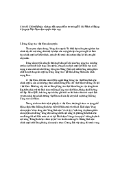 Chủ đề: Giá trị lý luận và thực tiễn quan điểm tư tưởng Hồ Chí Minh về Đảng Cộng sản Việt Nam cầm quyền hiện nay | Tư tưởng Hồ Chí Minh | Đại học Bách Khoa Hà Nội