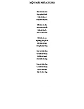 MỘT MÁI NHÀ CHUNG - Phân tích bài thơ Định Hải - 22 Chú ý học sinh