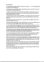 Bài tập môn Kinh tế chính trị Mác-Lênin | Học viện Chính sách và Phát triển