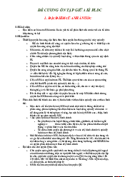 Đề cương ôn tập giữa kỳ môn Pháp Luật Đại Cương | Đại Học Hà Nội