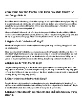 Chân thành hay trân thành? Trân trọng hay chân trọng? Từ nào đúng chính tả