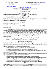 Đề tuyển sinh lớp 10 môn Toán (chuyên) năm 2025 – 2026 sở GD&ĐT Sóc Trăng