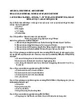 TOP 55 câu trắc nghiệm ( có đáp án ) | Môn tư tưởng Hồ Chí Minh