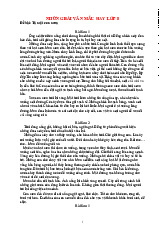 Những bài văn mẫu môn Tiếng Việt lớp 5