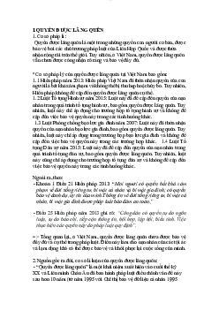 Quyền được lãng quên