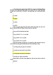 Câu hỏi trong đề thi - Lịch sử Đảng Cộng Sản Việt Nam| Đại học Kinh Tế Quốc Dân