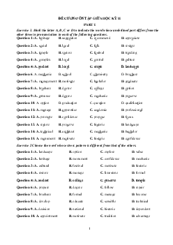 Đề cương ôn tập giữa học kì 2 môn Tiếng Anh 11 Global Success