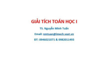 2-2. Giới Hạn Của Hàm Một Biến - Ghi Chép Tóm Tắt. Môn Giải tích 1 (VNU) | Trường Đại học Công nghệ, Đại học Quốc gia Hà Nội.