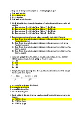 Đề cương về thị trường cạnh tranh | Học viện Hành chính Quốc gia