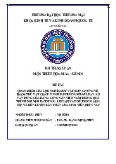 Quan điểm của chủ nghĩa duy vật biện chứng về phạm trù vật chất. Ý nghĩa phương pháp luận | Bài thảo luận triết học Mác Lênin
