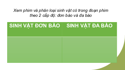 Bài 20: Các cấp độ tổ chức trong cơ thể đa bào | Bài giảng PowerPoint KHTN 6 | Chân trời sáng tạo