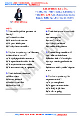 Part 4: Dạng câu hỏi ngụ ý | Tài liệu luyện thi Tiếng anh cô Mai Phương