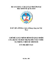 Quá Trình Đổi Mới Quan Điểm Về Hội Nhập Quốc Tế | Môn Lịch sử Đảng Cộng Sản Việt Nam - Đại học Kinh Tế Quốc Dân