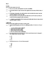 Xác suất thống kê: câu hỏi đúng/sai & trắc nghiệm môn Xác suất thống kê| Trường Đại học Ngoại Thương