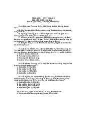 Đề cương ôn tập môn Tư tưởng HCM  | Đại học Văn Lang