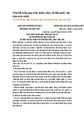 Chi tiết mẫu quy ước thôn, bản, tổ dân phố văn hóa mới nhất