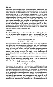 Phân tích Tự tình  - Văn học