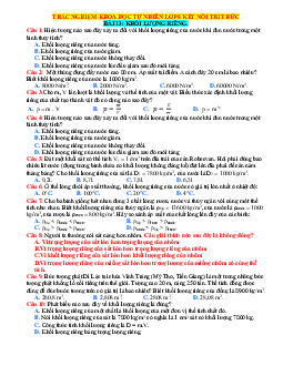 Trắc nghiệm KHTN 8 Kết nối tri thức bài 13 Khối lượng riêng (có đáp án)
