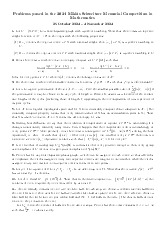 Đề thi Miklos Schweitzer 2024 của Viện Bolyai - Hungary