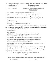 Đề chọn học sinh giỏi tỉnh Toán 11 năm 2024 – 2025 sở GD&ĐT Tuyên Quang