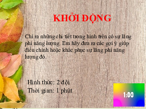 Bài 51: Tiết kiệm năng lượng | Bài giảng PowerPoint Khoa học tự nhiên 6 | Kết nối tri thức