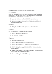 Bài tập: Lập phương trình hệ thống môn Kỹ thuật máy tính(p2) | Đại học Bách Khoa, Đại học Đà Nẵng