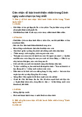 Cảm nhận về bức tranh thiên nhiên trong Cảnh ngày xuân chọn lọc hay nhất