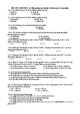 Bài tập trắc nghiệm ôn Chương 1: Học phần kỹ thuật đo lường và cảm biến |  Trường Đại học Xây Dựng Hà Nội