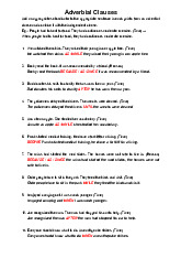 Adverb clause exercises môn English | Đại học kinh tế Quốc dân