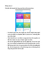 Bài Tập: Phân Tích Đối Tượng Khách Hàng Greennacademy | Môn Marketing - Trường Cao đẳng Văn Lang Sài Gòn