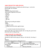 Dàn ý các dạng bài phân tích trong Ngữ Văn lớp 8 - Cánh diều