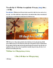 Văn mẫu lớp 12: Viết đoạn văn nghị luận về lòng tự trọng