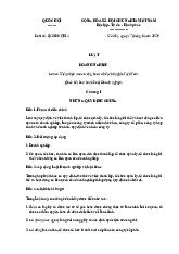 Tài liệu luật doanh nghiệp 2020 | Đại học Kinh tế kỹ thuật công nghiệp