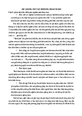 Đề cương ôn tập môn Phương pháp nghiên cứu khoa học | Đại học kinh tế quốc dân