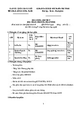 Đề cương chi tiết học phần INT3102: Phương pháp tính - Năm 1. Môn Phương pháp tính trong kỹ thuật (UET) | Trường Đại học Công nghệ, Đại học Quốc gia Hà Nội.