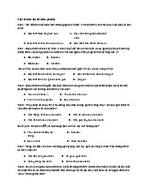 Đề cương môn Tâm lý học đại cương - Trường Đại học Quốc gia hà nội.