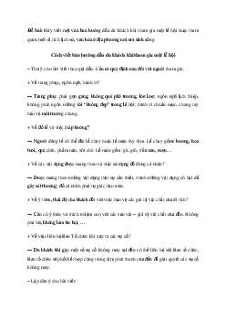 Văn mẫu ngữ văn 10: Viết bản nội quy hướng dẫn nơi cộng đồng (Dàn ý + 2 Mẫu) | Cánh diều