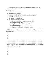 Bài tập  xác suất thống kê- Trường Đại học lao động - xã hội