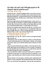 Lối sống "hai mặt" là gì? Nếu gặp người có lối sống hai mặt thì phải làm sao?