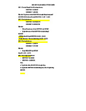 3.1. Đáp án Bài Tập Tỷ Giá Chéo Tham Khảo Tự Luyện - Tài Chính